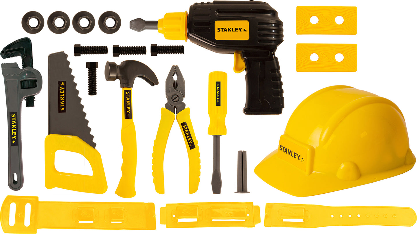 Stanley Jr. 19 Piece Pretend Play Toolset