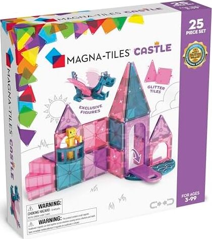 Magna-Tiles Castle 25-Piece Set