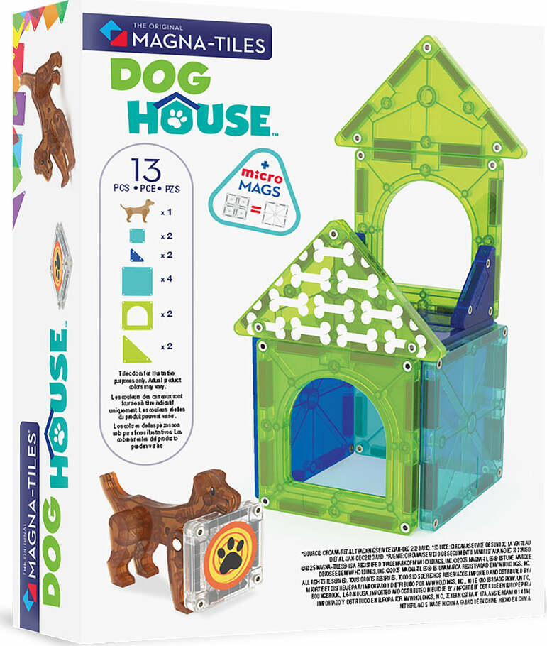 Magna-Tiles Dog House 13 Piece Set