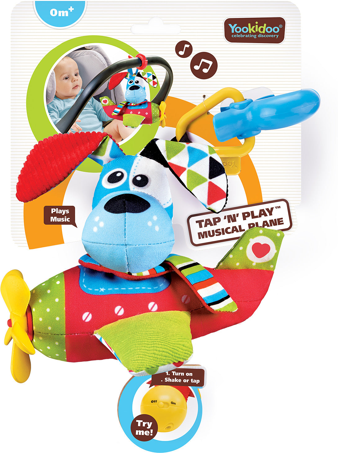 Tap 'N' Play Musical Plane - Dog