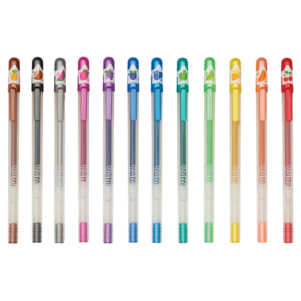 Yummy Yummy Scented Gel Pens - 12 pk