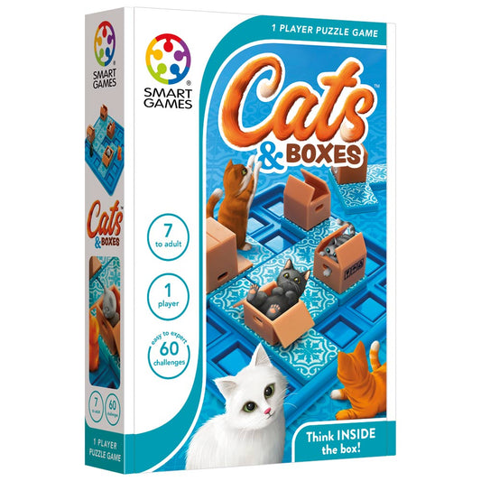 Cats & Boxes Puzzle Game