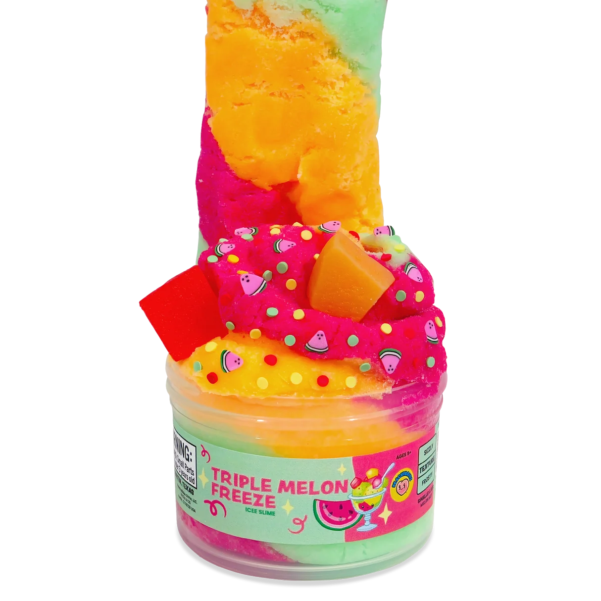 Peachybbies Triple Melon Freeze Slime
