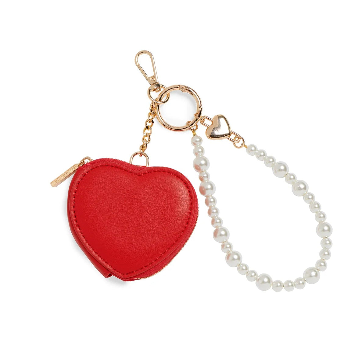 Red Heart Bag Pouch