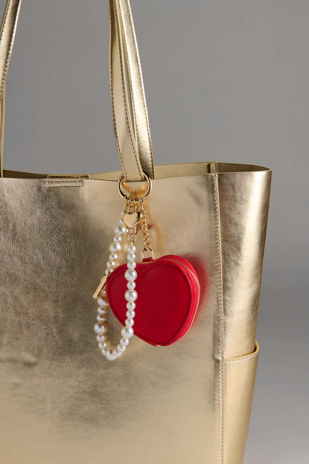 Red Heart Bag Pouch