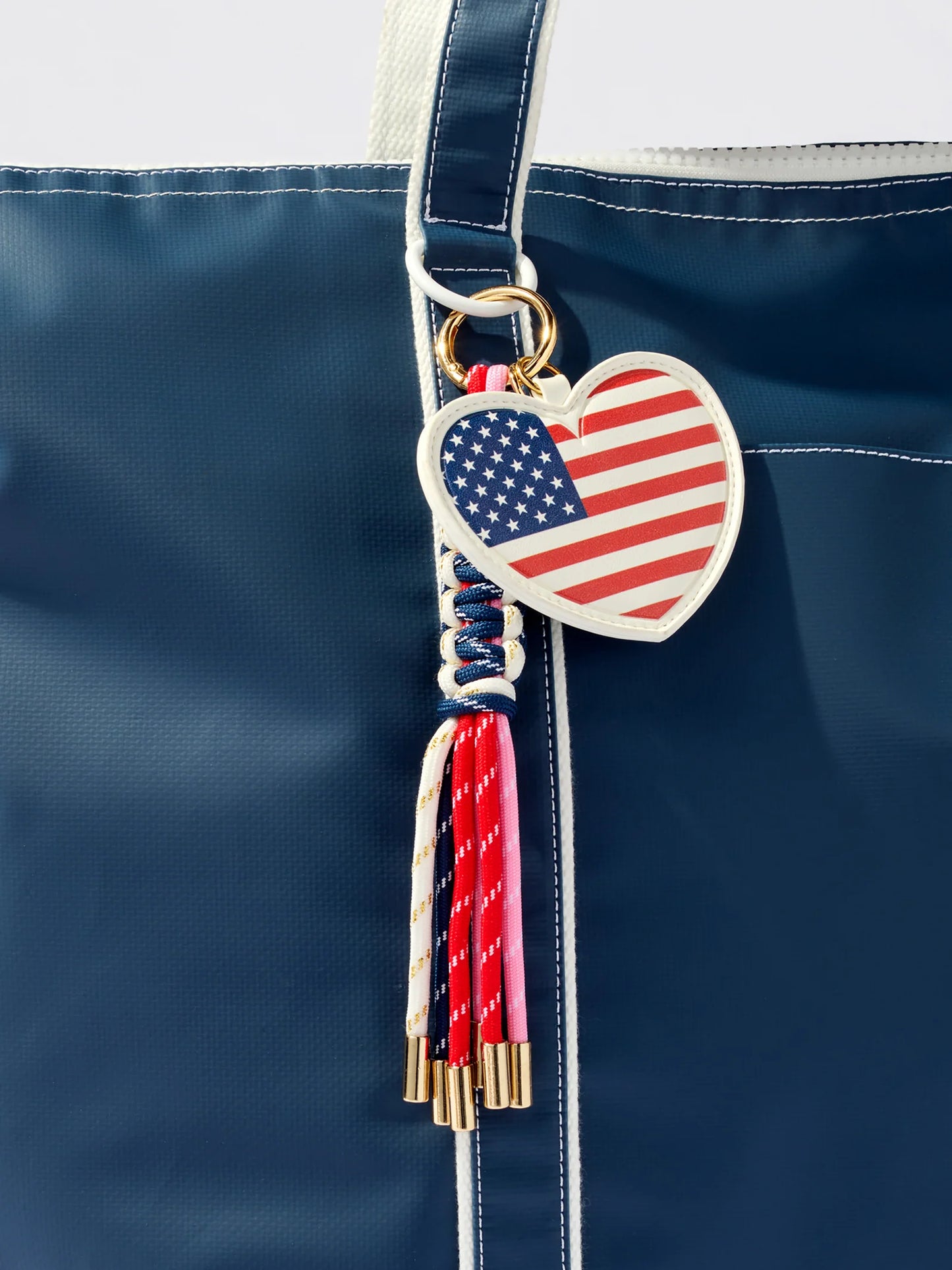 Americana Bag Charm/Key Ring