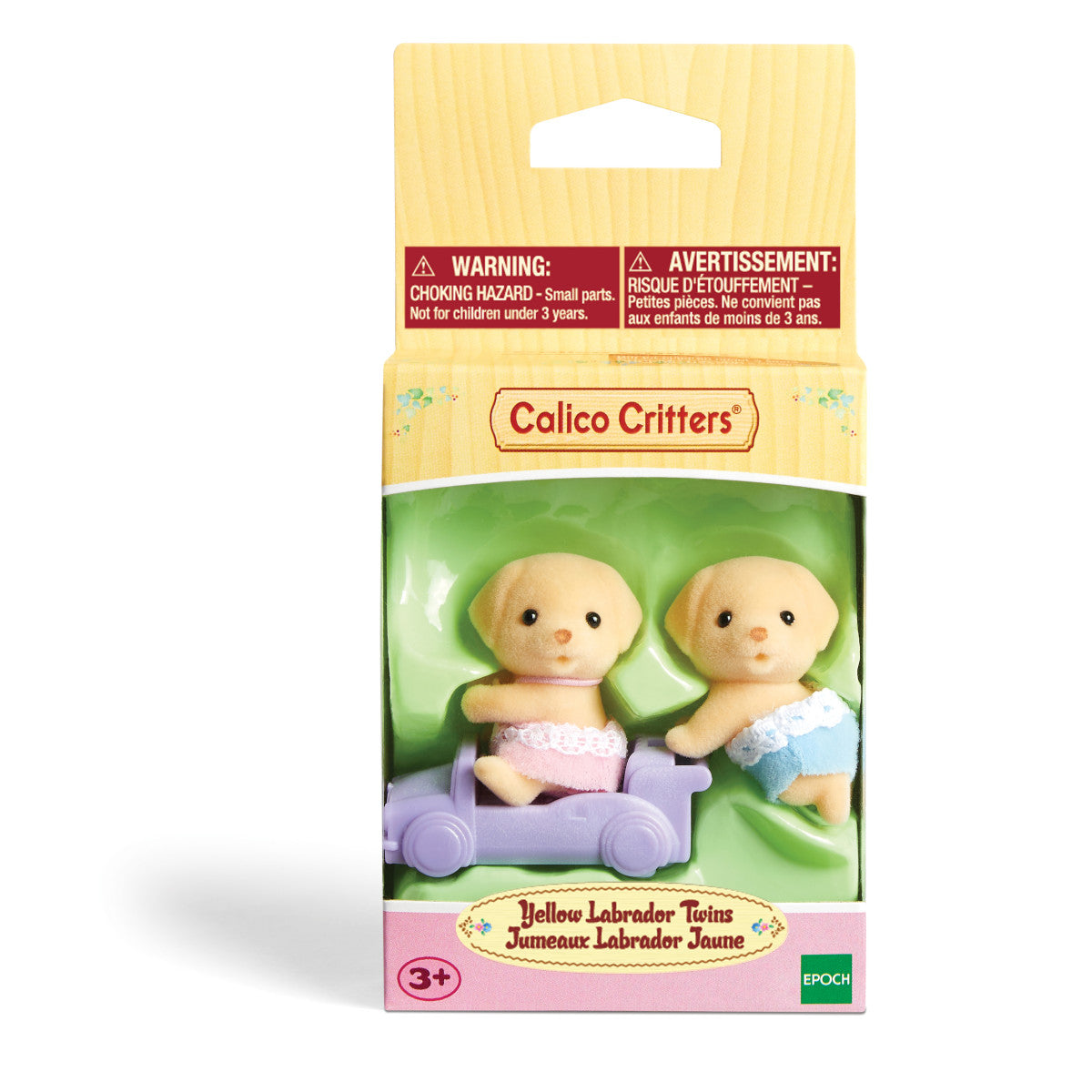 Calico Critters Yellow Lab Twins