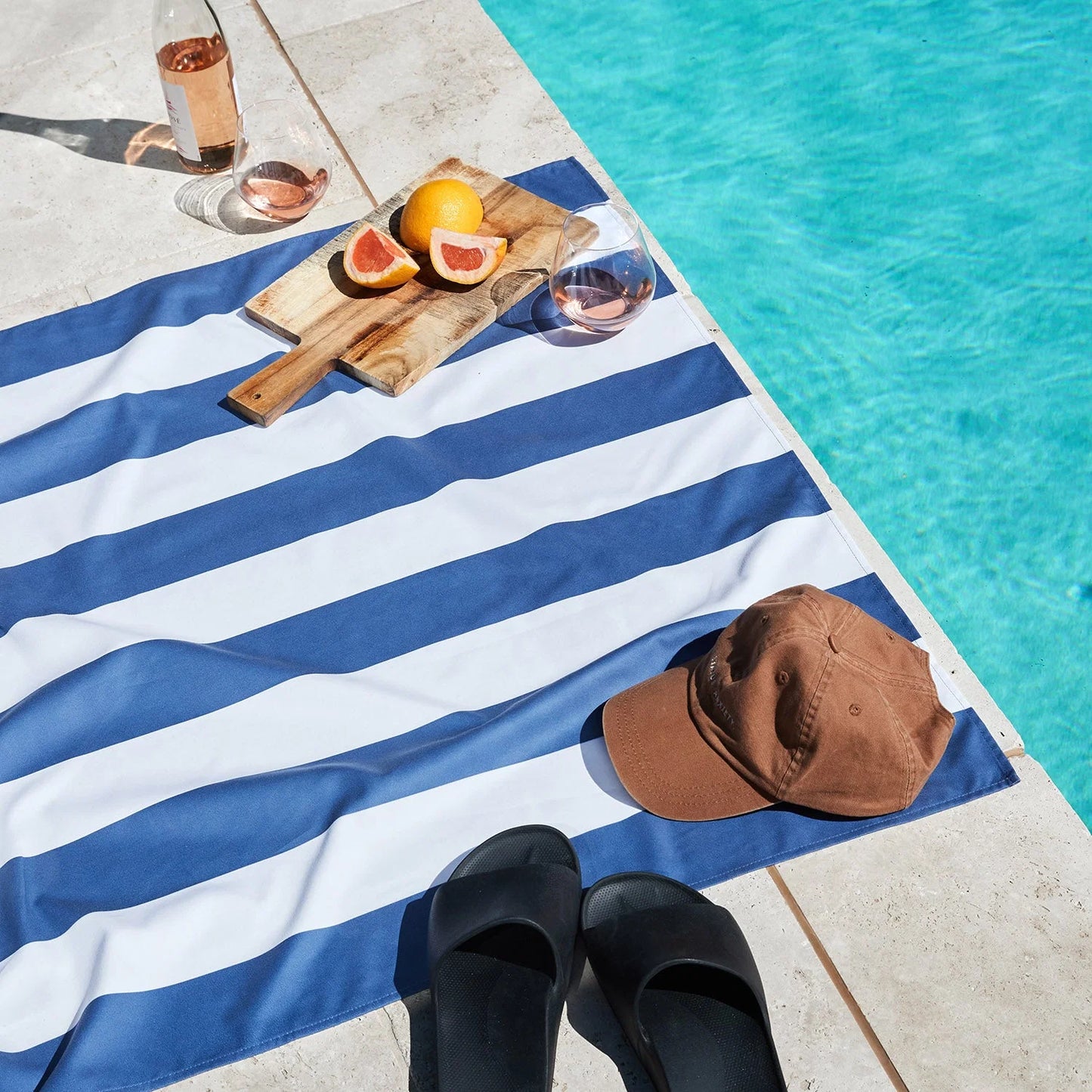 Whitsunday Blue Quick Dry Beach Towel