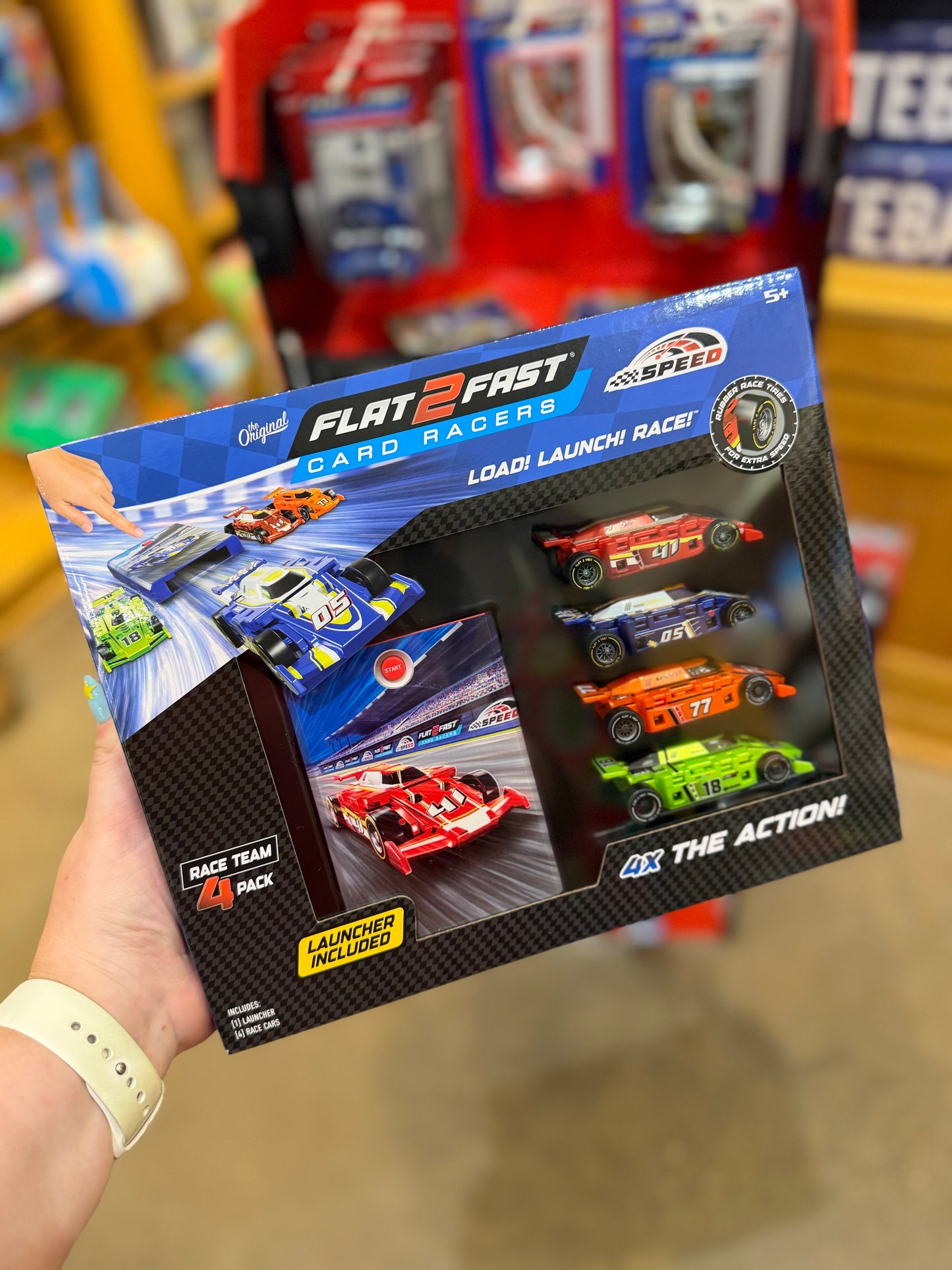 Flat 2 Fast 4 Pack
