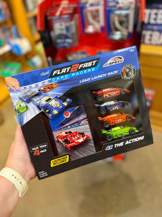 Flat 2 Fast 4 Pack