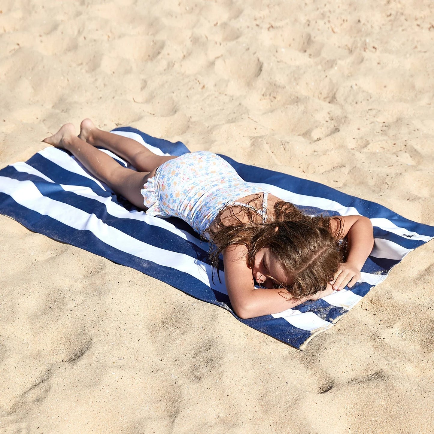 Whitsunday Blue Quick Dry Beach Towel