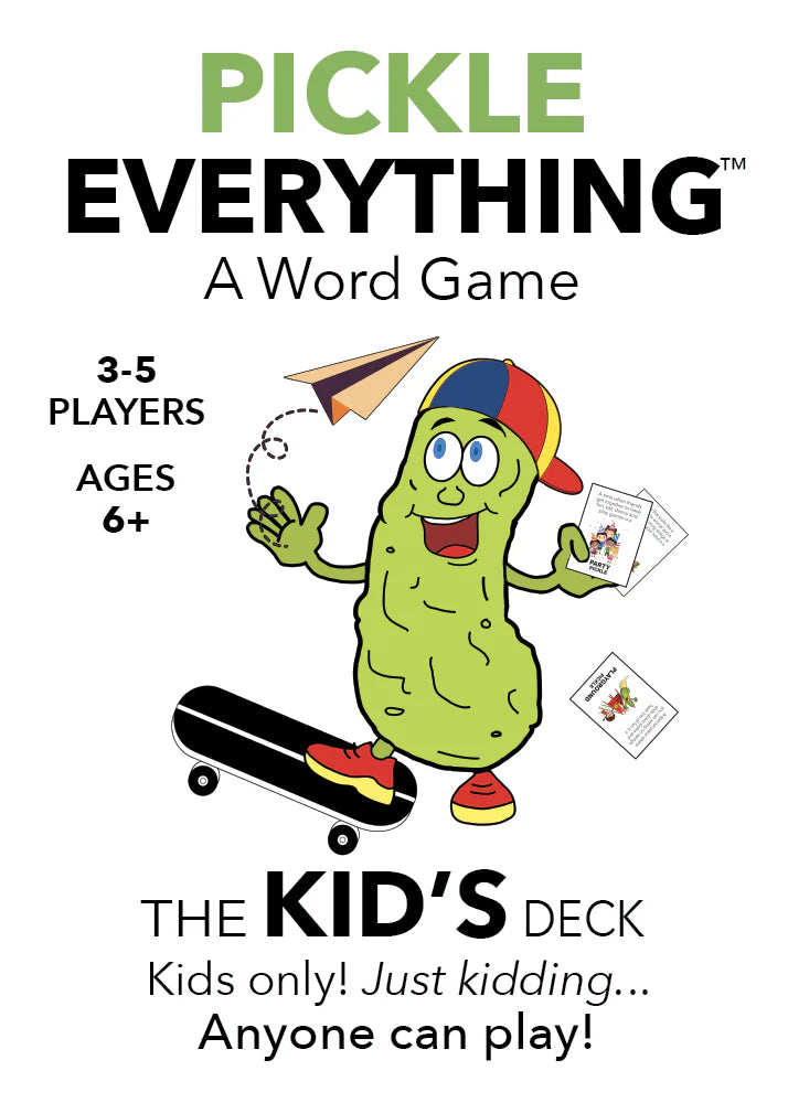 Pickle Everything Word Game Kid's Deck