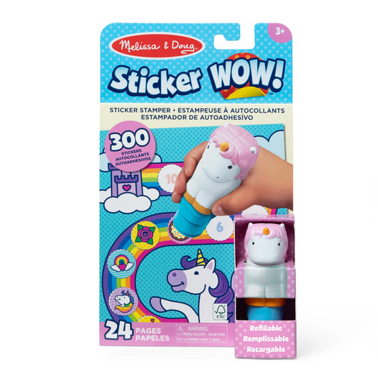 Sticker Wow Unicorn Activity Pad & Sticker Stamper