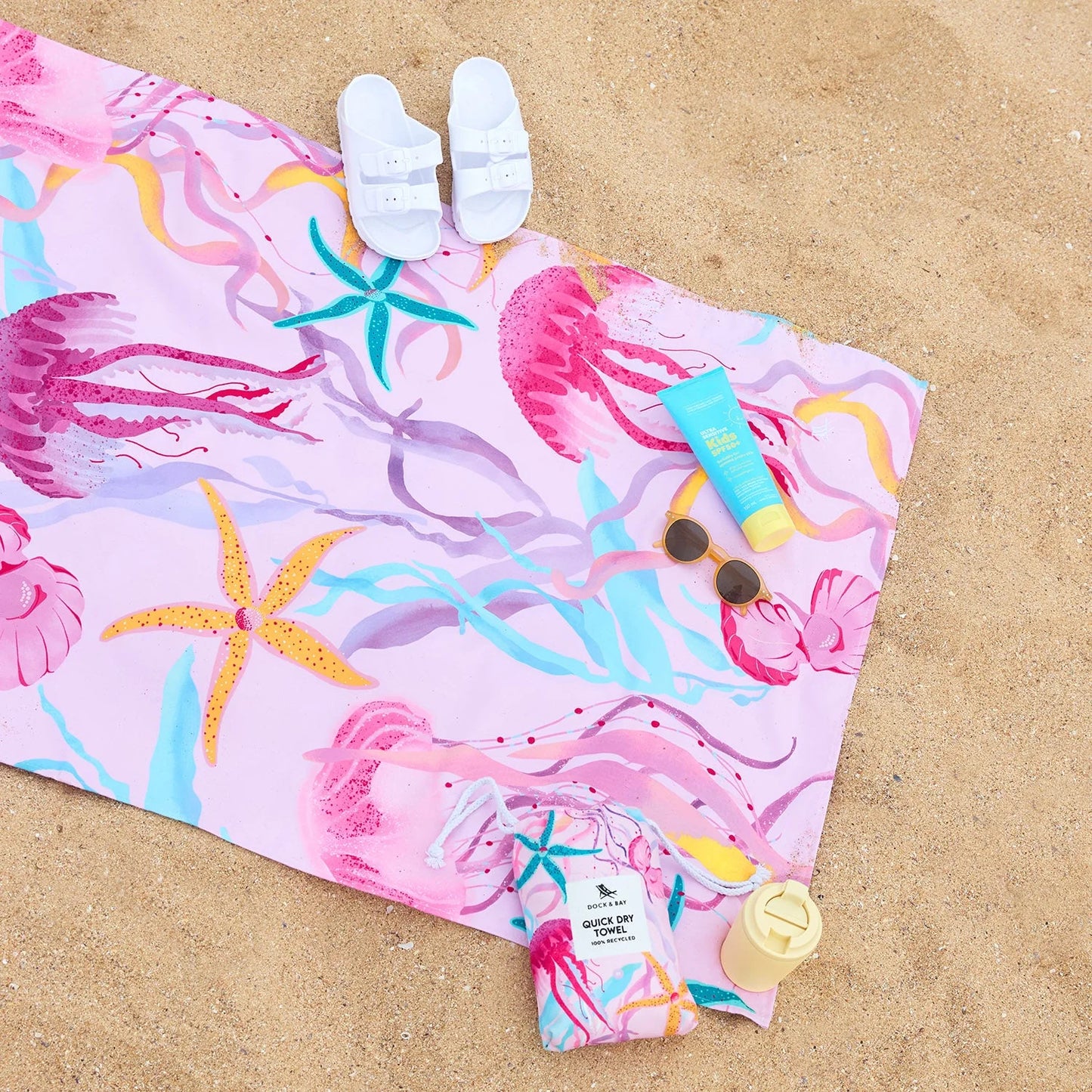 Ready for the Jelly Quick Dry Beach Towel
