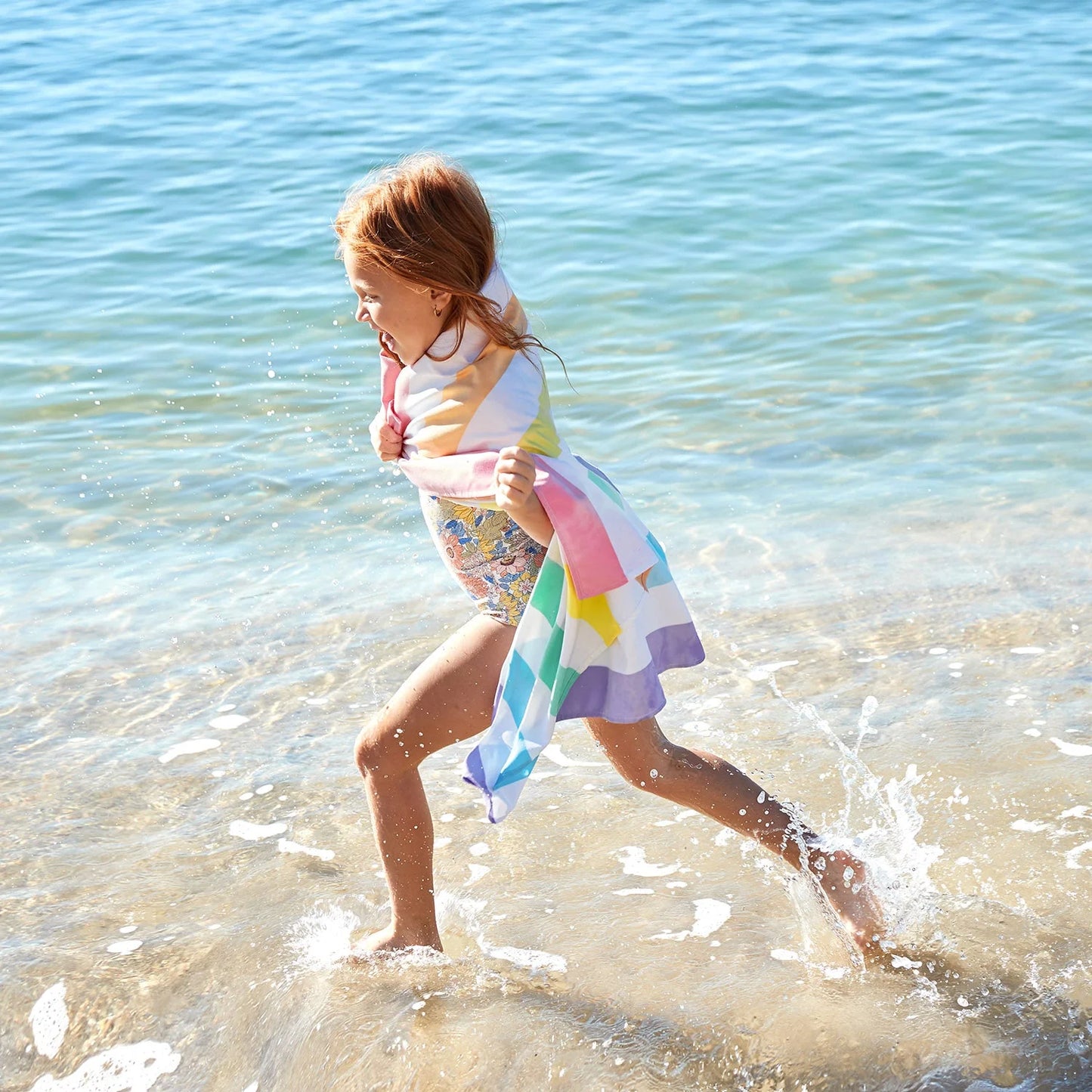 Unicorn Waves Quick Dry Beach Towel