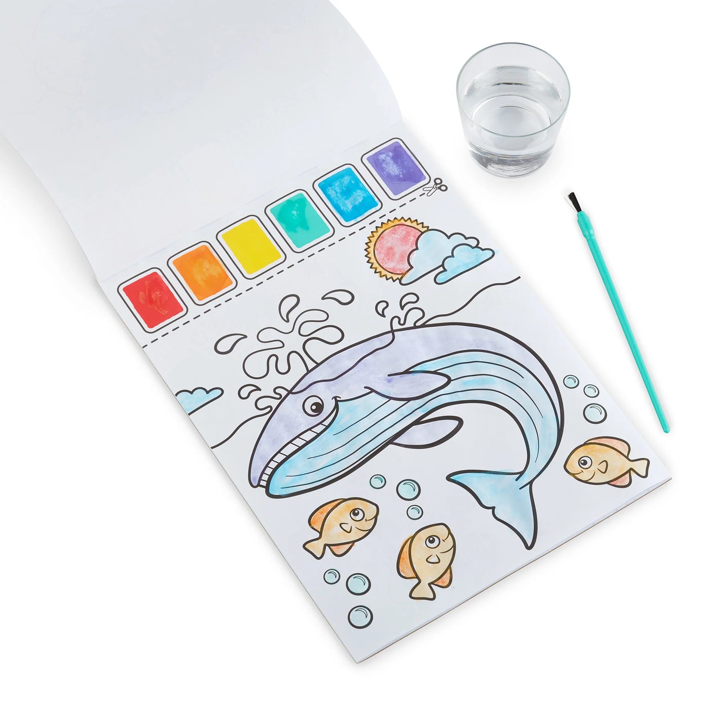 Paint With Water Activity Book Ocean