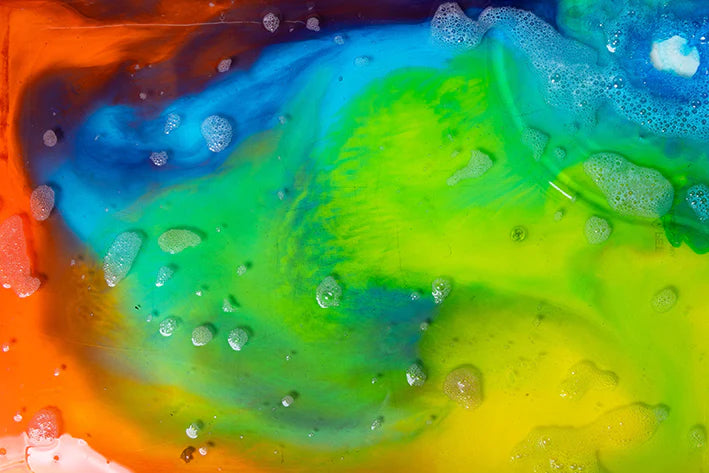 Color Mixing Bubble Bath