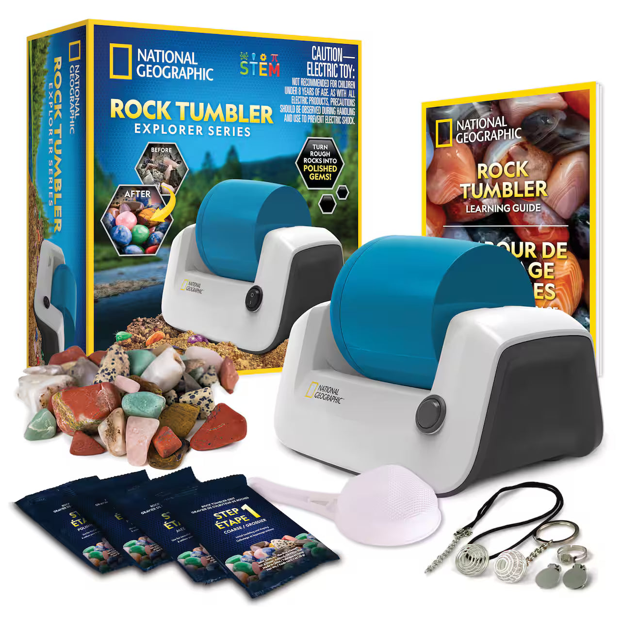 National Geographic Rock Tumbler Kit