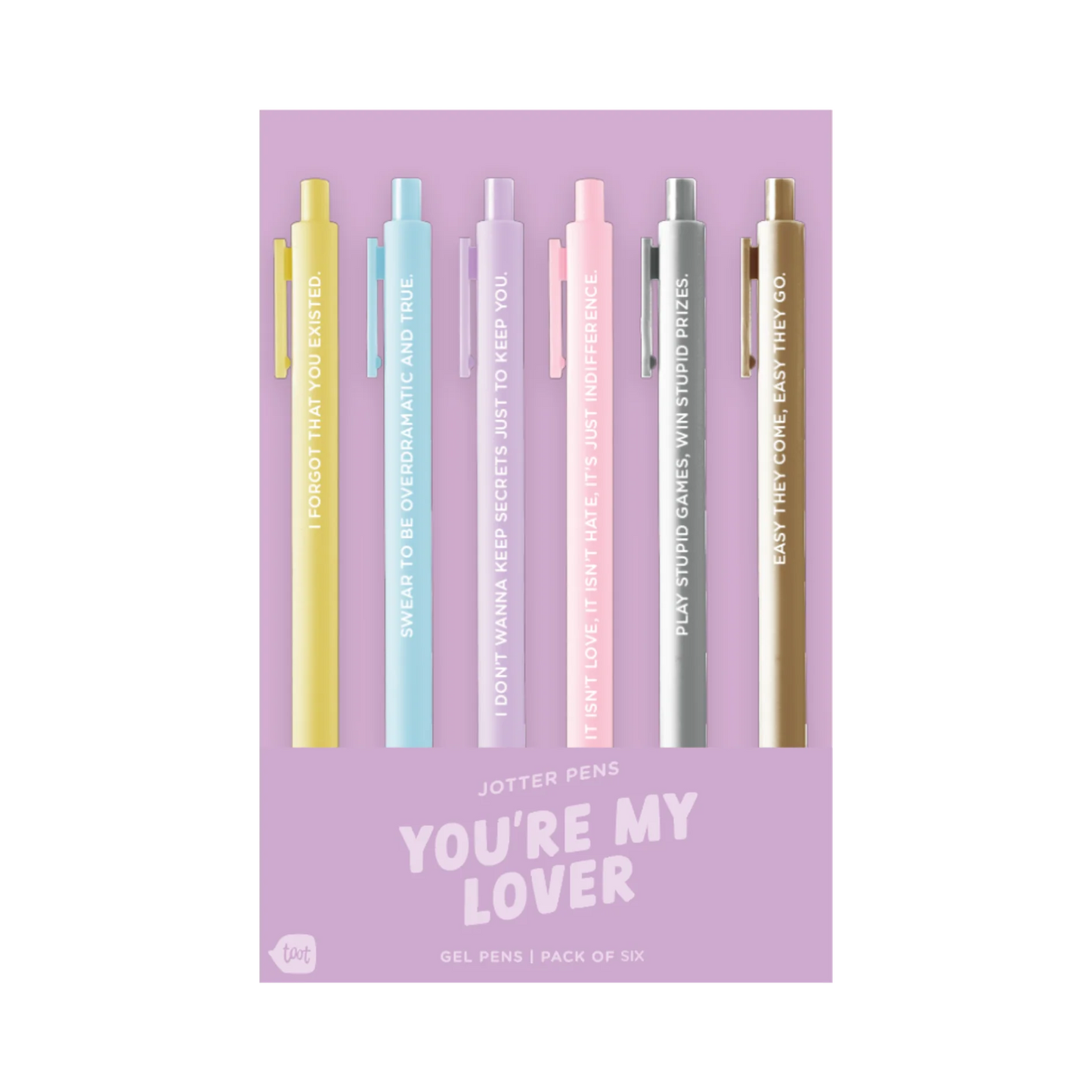 You're My Lover Swiftie Jotter Pens Set