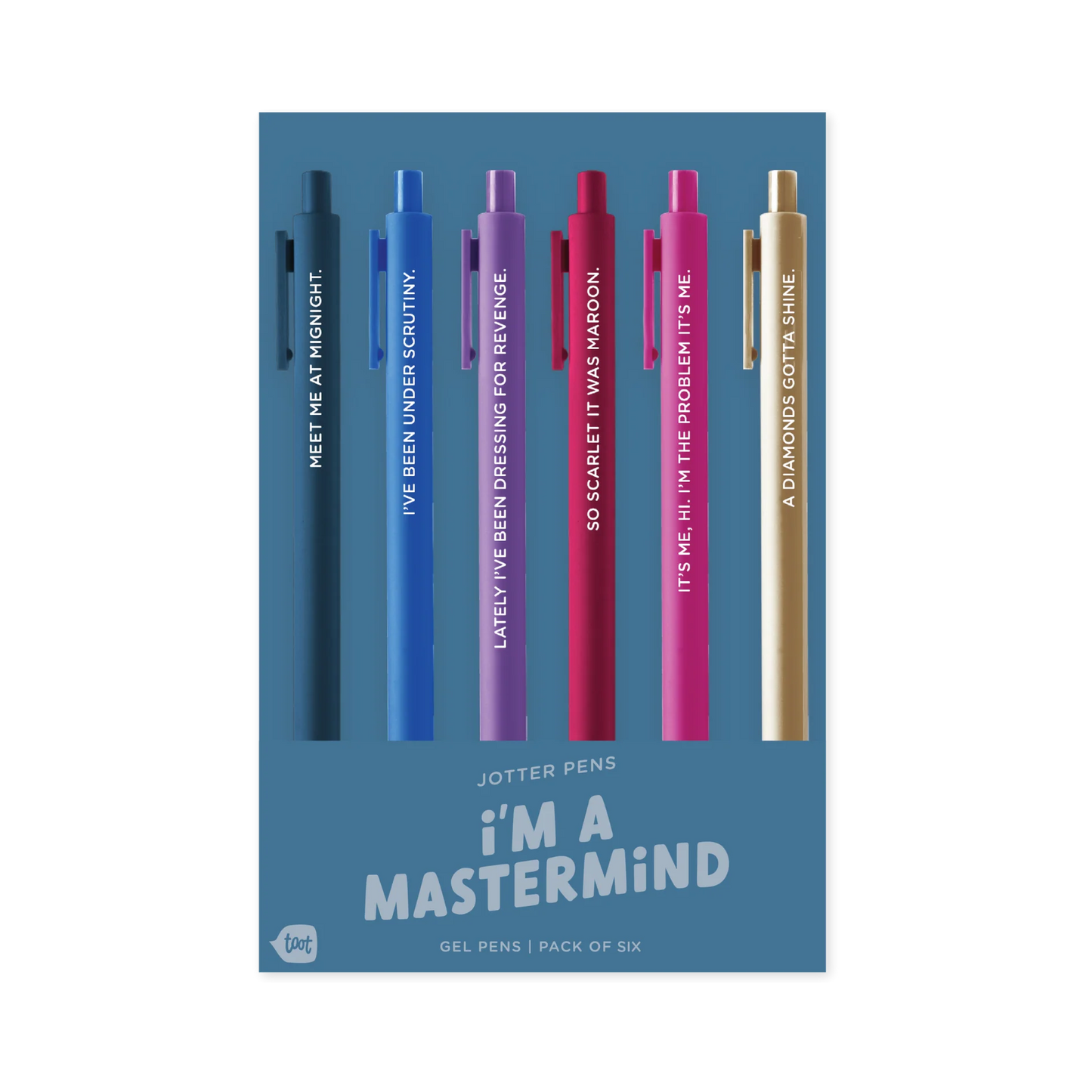 I'm a Mastermind Swiftie Jotter Pens Set