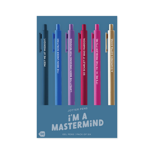 I'm a Mastermind Swiftie Jotter Pens Set