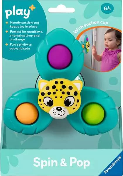 Play+ Spin & Pop Leopard