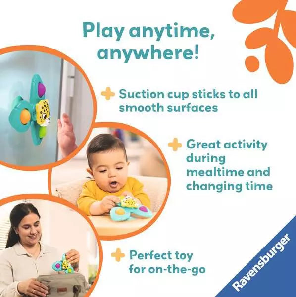 Play+ Spin & Pop Leopard