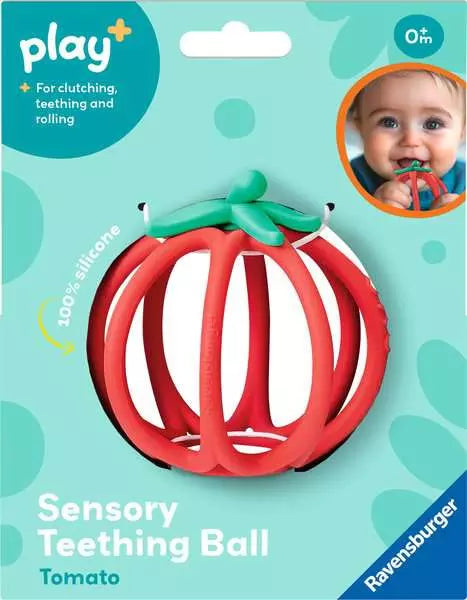 Play+ Tomato Sensory Teething Ball