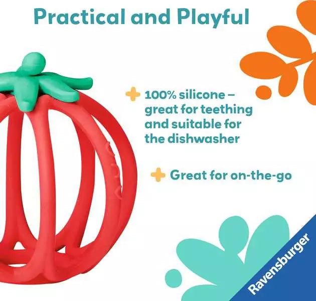 Play+ Tomato Sensory Teething Ball