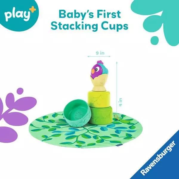 Play+ Bird's Nest Stacking Cups