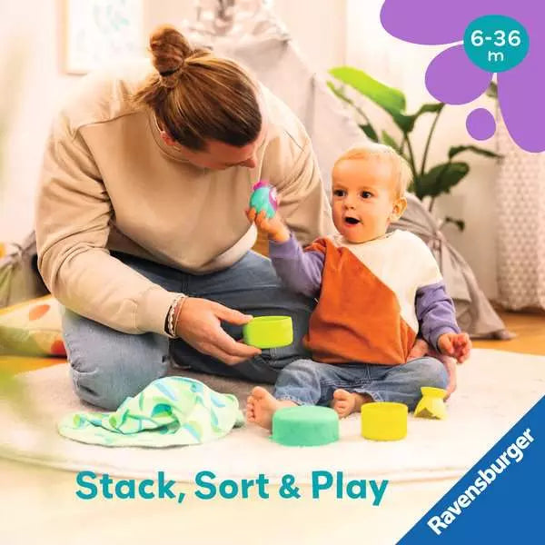 Play+ Bird's Nest Stacking Cups