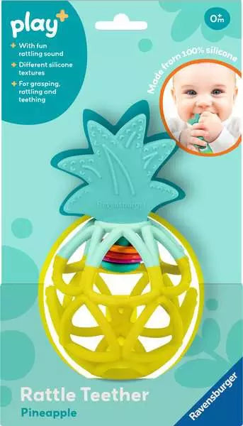 Play+ Pineapple Rattle Teether