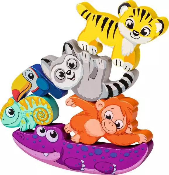 Play+ In the Jungle Wooden Touch & Play Puzzle