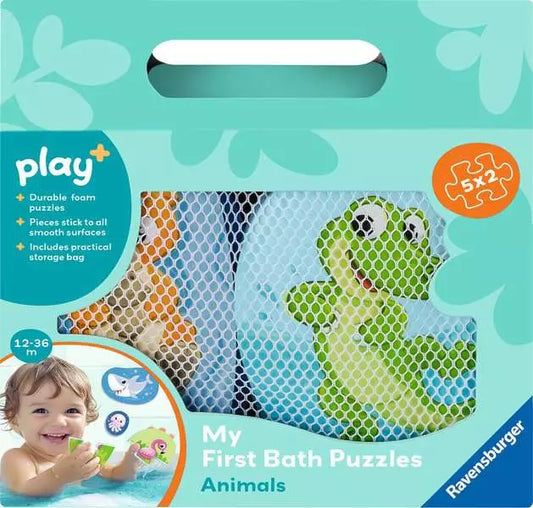 Play+ Animals My First Bath Puzzles
