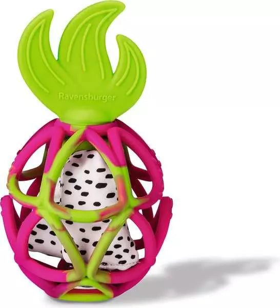 Play+ Dragon Fruit Sensory Crinkle Teether