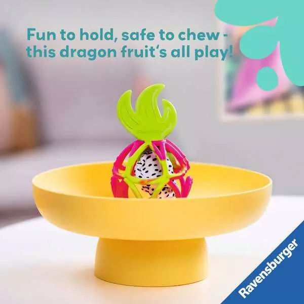 Play+ Dragon Fruit Sensory Crinkle Teether