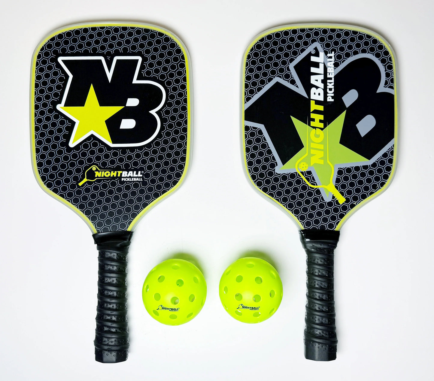 NightBall LED Pickleball Set
