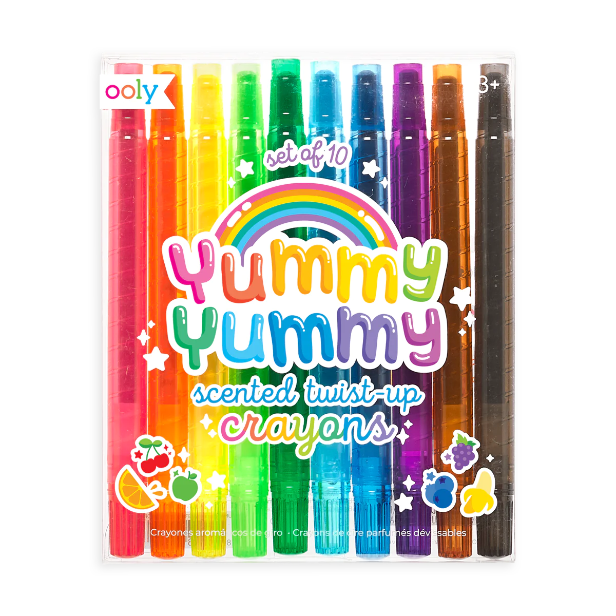 Yummy Yummy Scented Twist Up Crayons