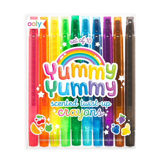 Yummy Yummy Scented Twist Up Crayons