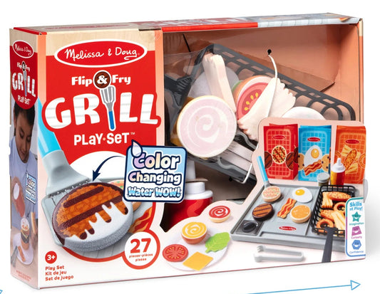 Flip & Fry Grill Play Set with Color Changing Water WOW!