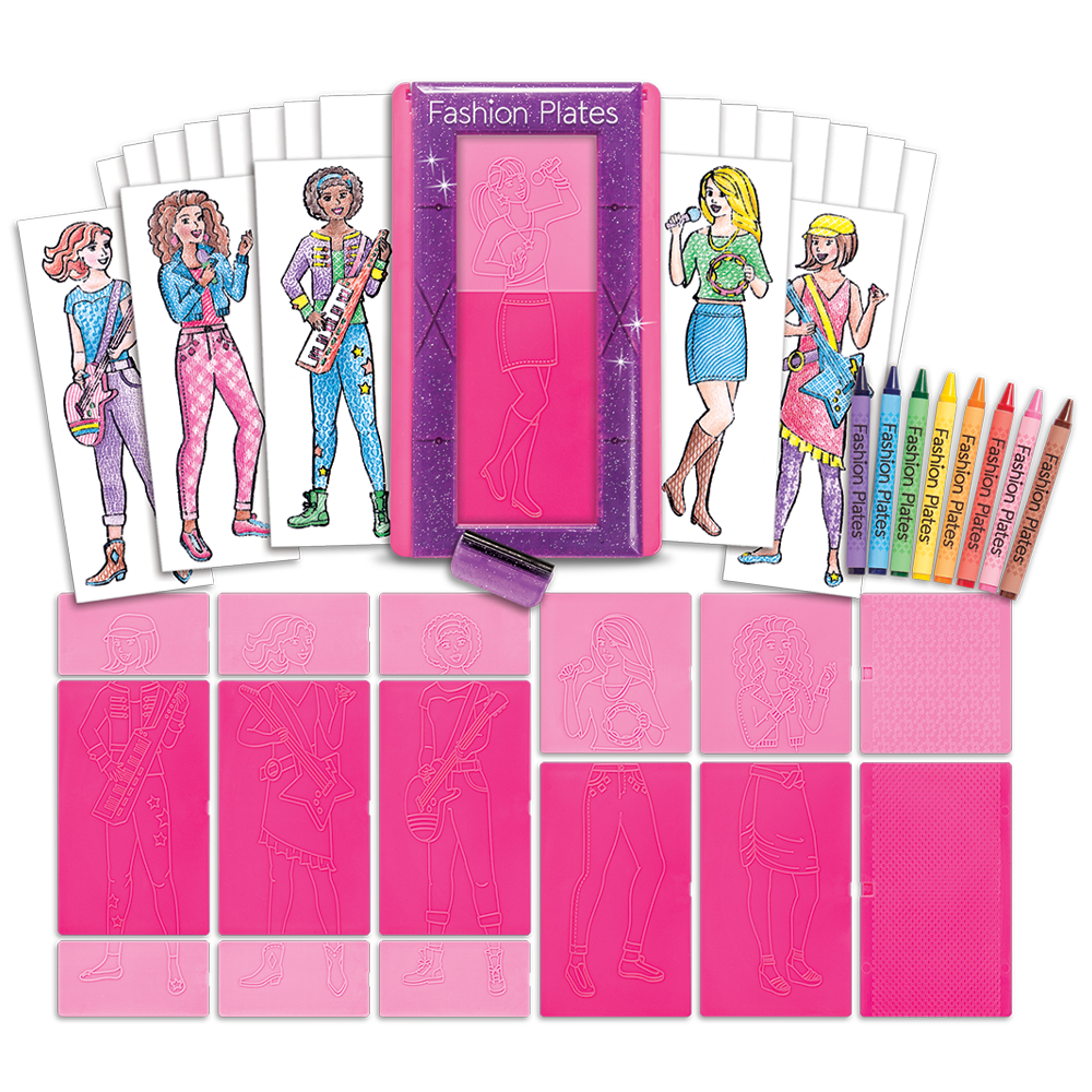 Superstar Fashion Plates Set