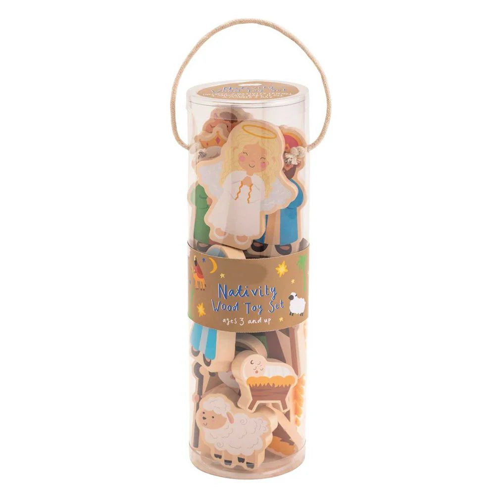 Nativity Wooden Toy Set