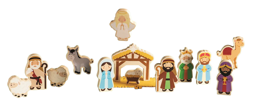 Nativity Wooden Toy Set