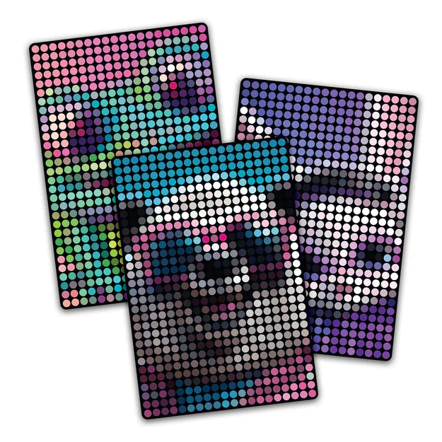 Stamp To Reveal 3 Pack Dot Art