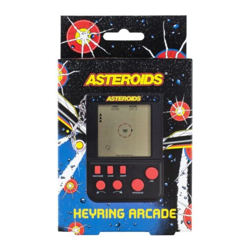 Asteroids Keyring Arcade Game
