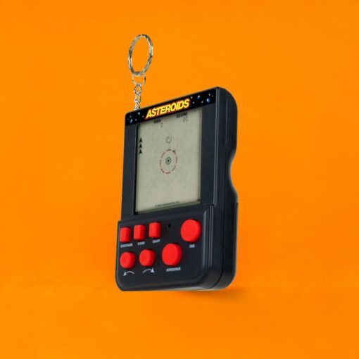 Asteroids Keyring Arcade Game