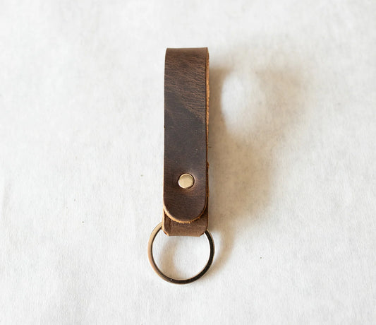 Leather Key Ring