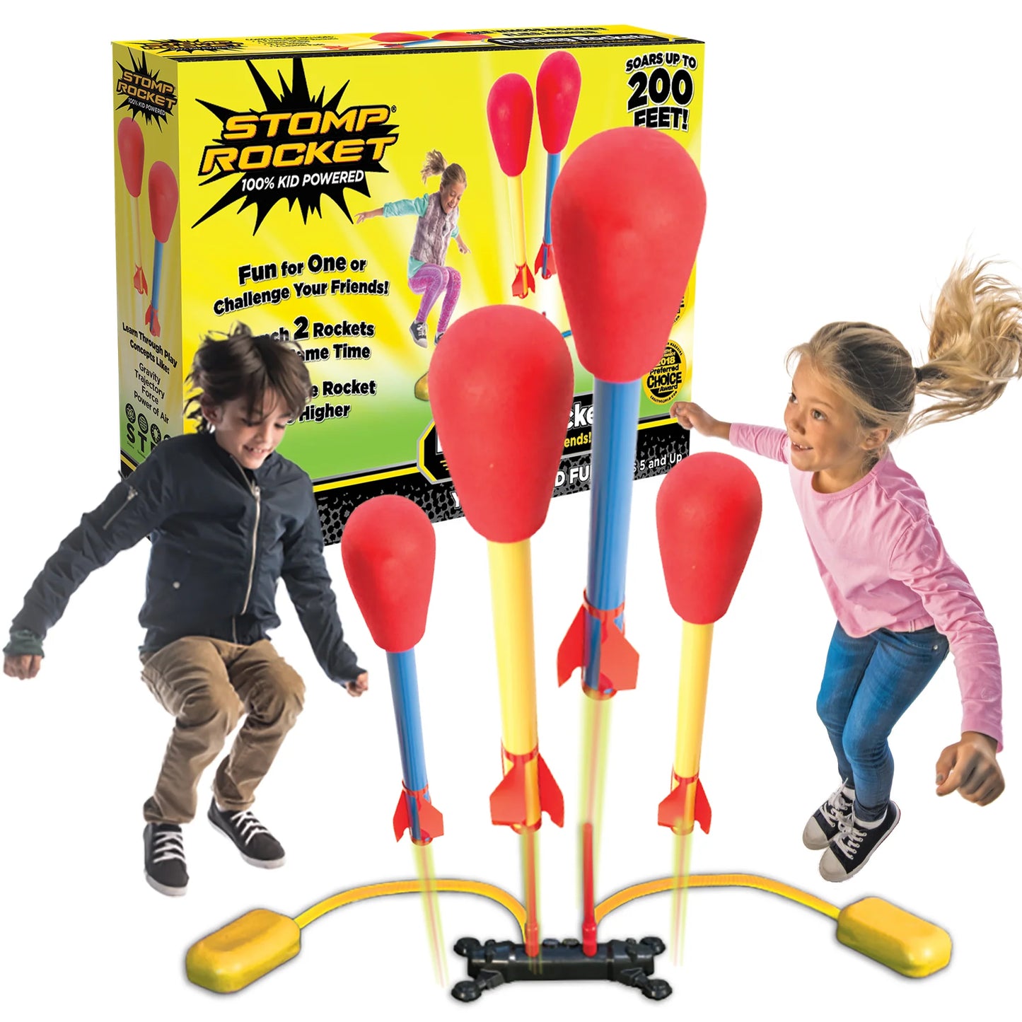 Dueling Stomp Rocket