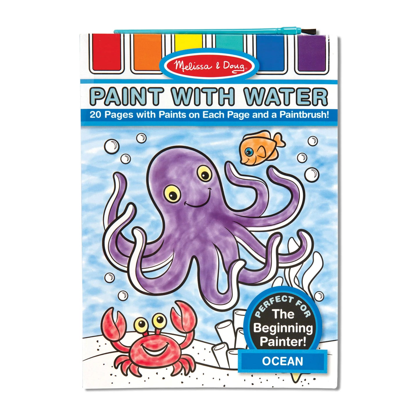 Paint With Water Activity Book Ocean