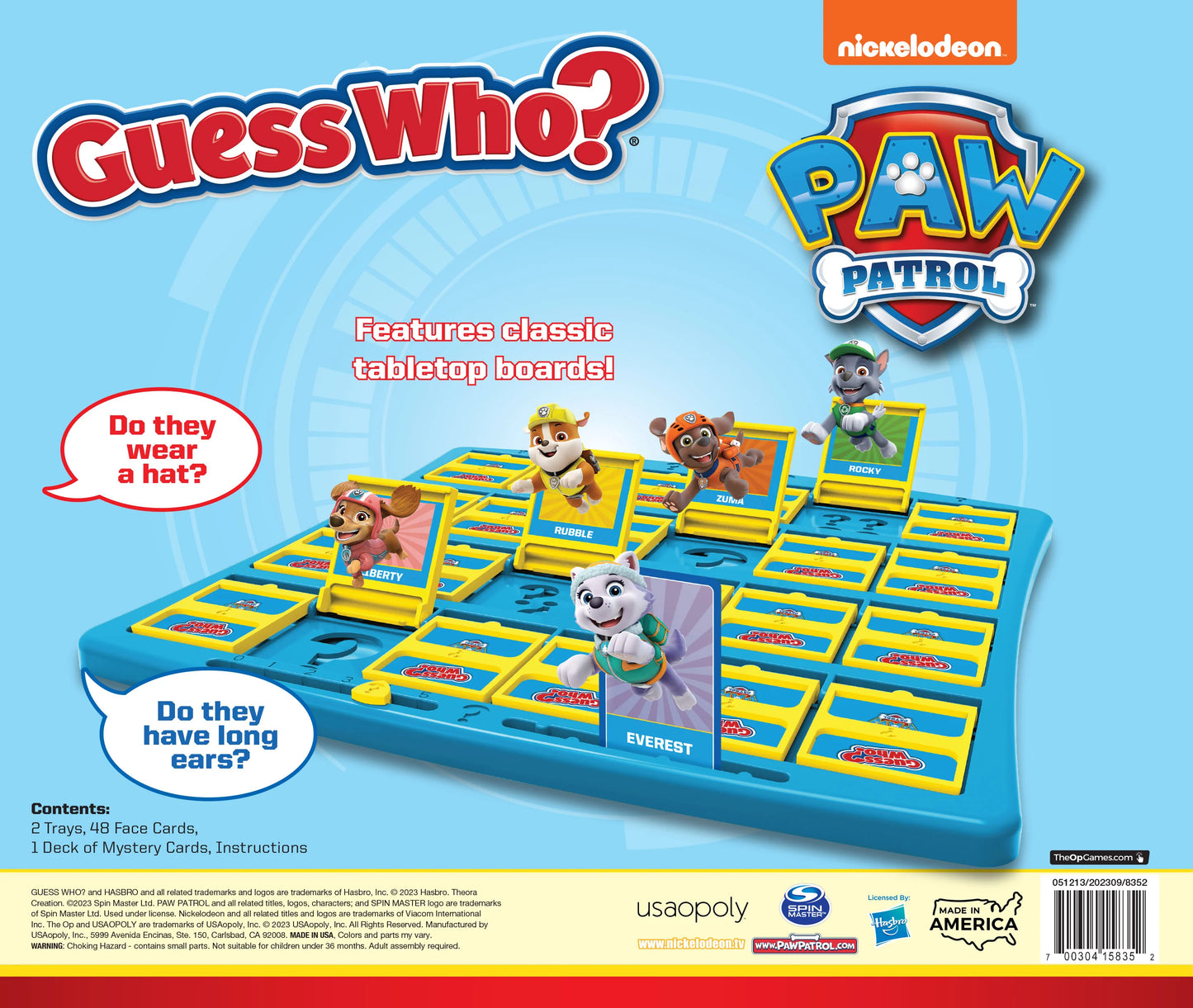 Paw Patrol Guess Who